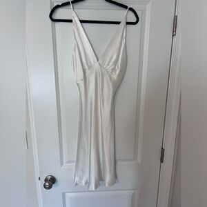 Bec + Bridge white slip dress size 4